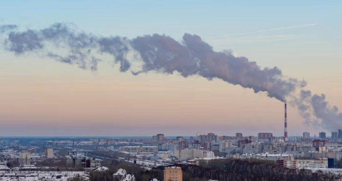 Яким було повітря у селищі Мар’янське, в лютому?